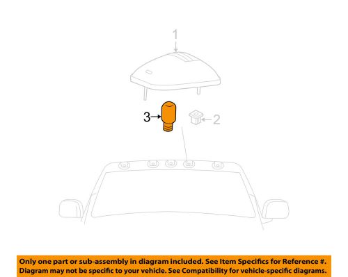 Chrysler oem-side marker light bulb l0000168