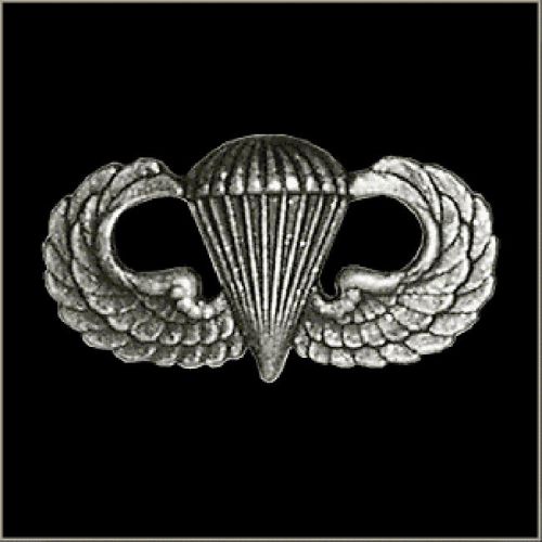 Airborne jump wings pin 1 1/2  inch pin