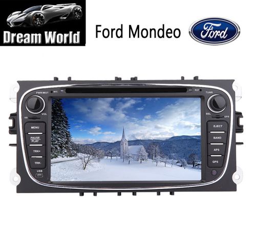 Gps navigation 2 din hd 7&#034; car stereo dvd player mp3 radio for ford focus mondeo