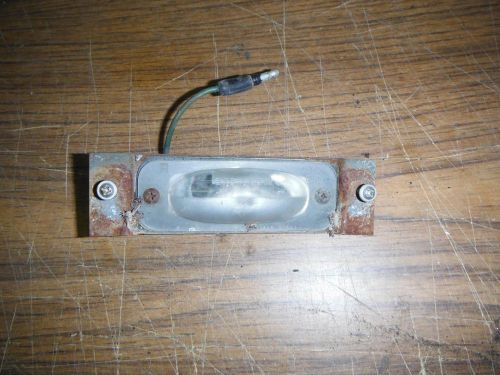 1966 plymouth belvedere rear tag license plate lamp 1967 gtx