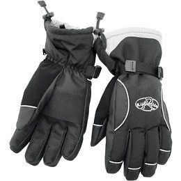 New r.u. outside vortex 3 in 1 winter snowmobile ski gloves, black, med/md