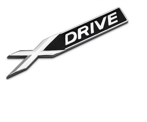 Xdrive car fender side sticker badge metal emblem for bmw x drive e93 x5 x3 e6