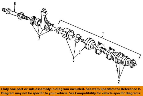 Mitsubishi oem 91-99 3000gt-front bearing support mb620810