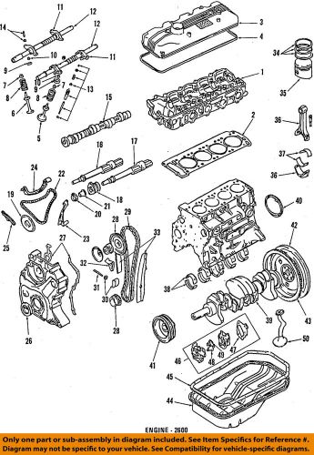 Mitsubishi oem 84-89 mighty max-engine oil pan gasket md149392