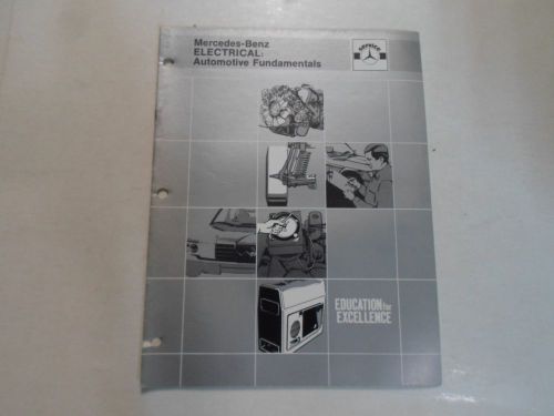 1983 mercedes benz electrical automotive fundamentals manual factory oem book 83