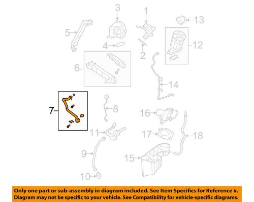 Ford oem 08-10 f-350 super duty egr system-cooler 8c3z9f464f