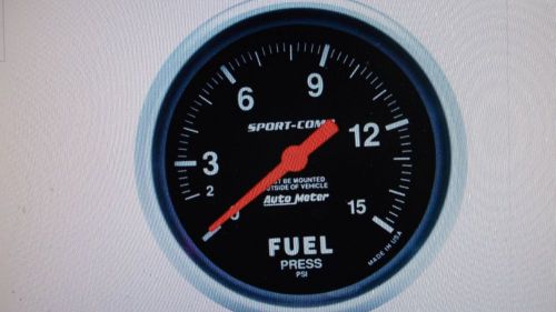 Autometer # 3411  30 - 15 p.s.i. fuel pressure gauge