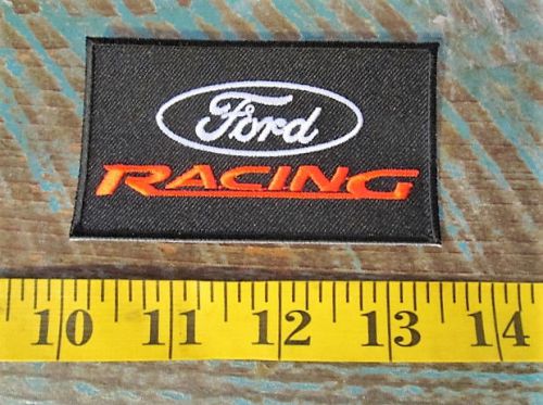 Ford racing patch mustang gt40 gt gt350 gt500 mach 1 shelby nascar nhra imsa