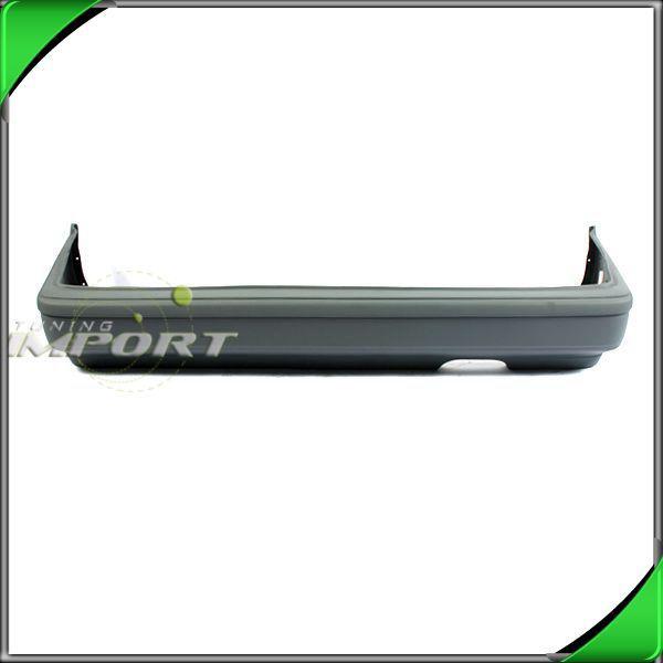 88-89 honda accord facial primered plastic lx/lxi sedan rear bumper cover new