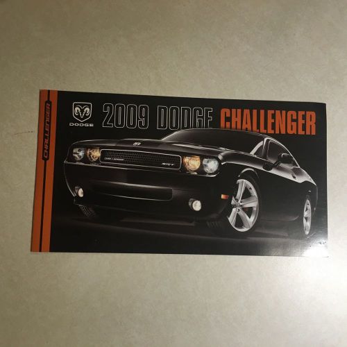 2009 dodge challenger auto show handout rar