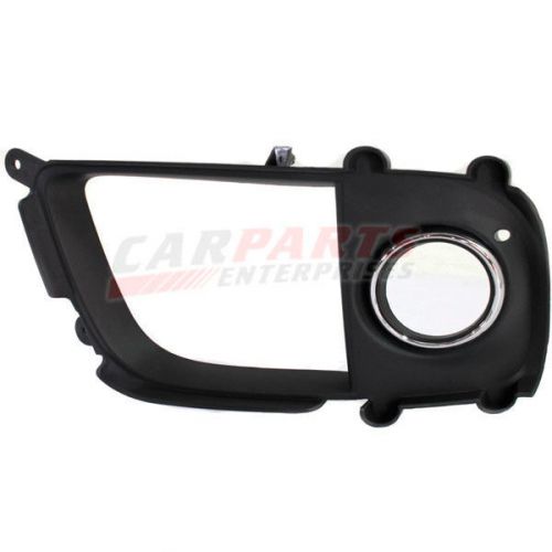 New front left fog light bezel for mitsubishi lancer evolution 08-15 mi1038109