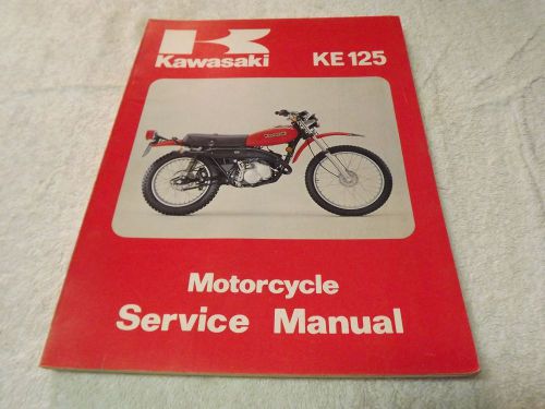 Kawasaki ke125 service manual
