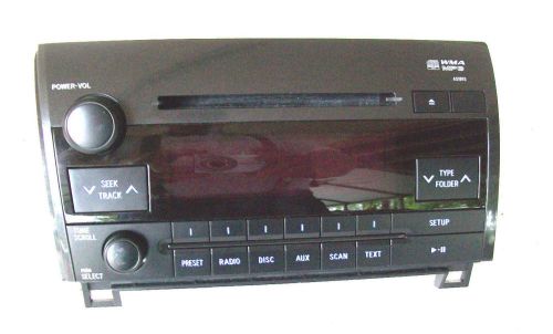 09 10 11 12 13 14 toyota tundra sequoia radio cd wma mp3 a51893 86120-0c290