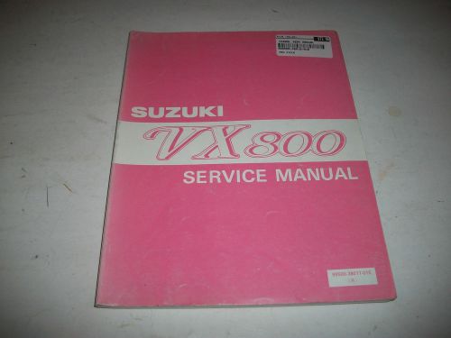 Nos 1990+1991 suzuki vx800l+vx800m motorcycle service shop manual  new unused