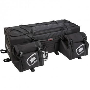 New ogio atv black stealth rear honcho rigid cargo storage rack bag box