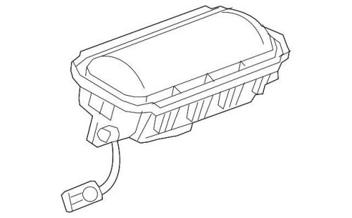 Passenger inflator module - 2015 chevrolet silverado 1500 (23121207)