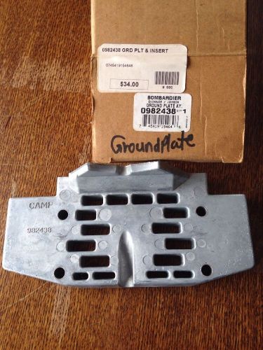 982438 0982438 982277 ground plate omc stringer 1979-1983 intermediate housing