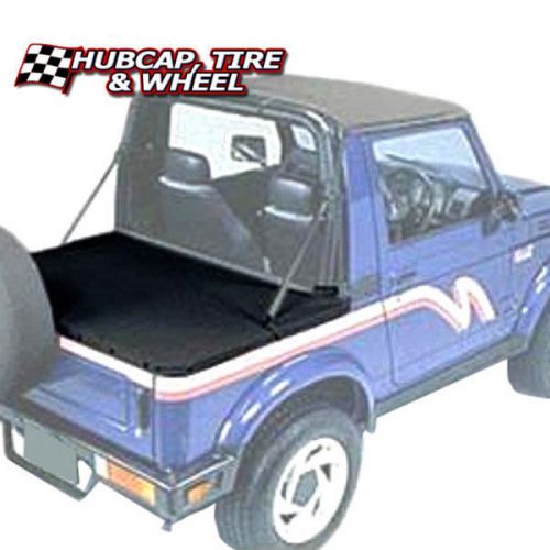 Bestop duster deck cover black suzuki samurai 86-94 install to oe snaps 90006-15