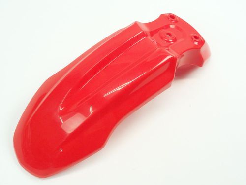 New 2004-2016 04-16 honda crf50 crf 50 crf50f crf 50f front fender mud flap red