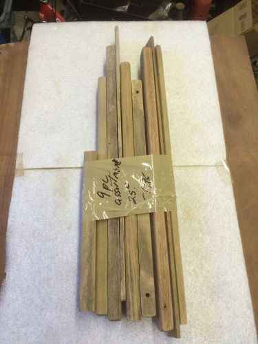 Assorted teak wood 9 pieces