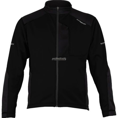 2017 motorfist hydro fleece jacket-black