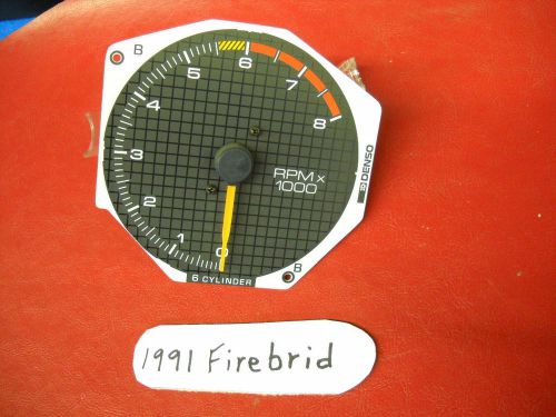 1991 firebird v6 tachometer 1986-1992