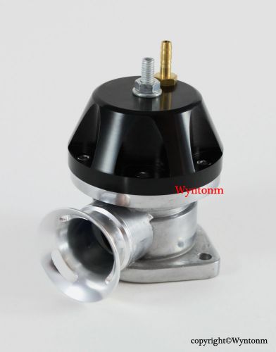 Type rz turbo blow off valve bov + aluminum weld on flange black