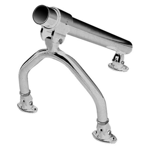 Rupp adjustable center rigger base - silver -ca-0001