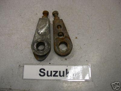 1980 suzuki dr400 dr 400 rear axle adjusters - ahrma