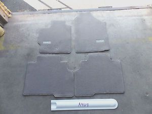 Grey floor mats oem nice front rear set 4 toyota yaris 06-11 sedan no miles!