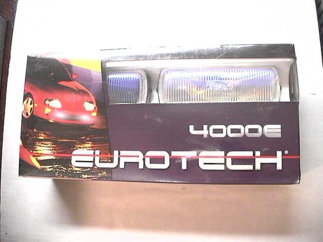 Dick cepek eurotech 4000e slimline rectangular ion driving/fog light set - nib