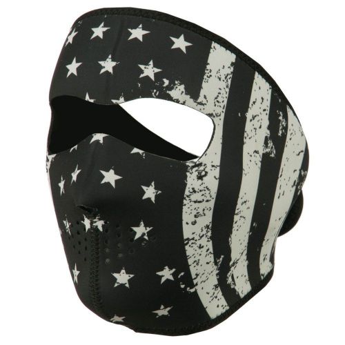 Neoprene full face mask - vintage flag osfm balboa/zan