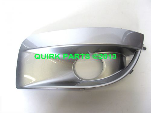 2004-2005 subaru impreza sti lh driver crystal gray 48w fog light bezel oem new