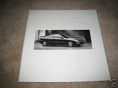 1994 acura integra gs-r ls sales brochure large deluxe dealer literature