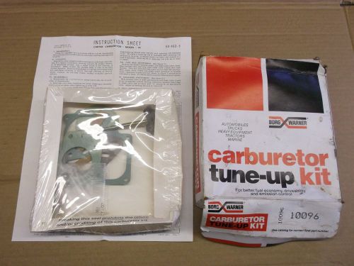 Borg warner carb tune up kit 10096 for carter 1 bbl