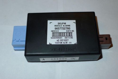 Alarm module ecu delphi 9657722780 genuine peugeot/citroen