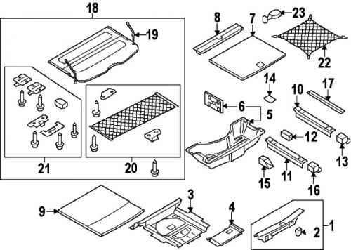 Audi 8r0864483c4pk genuine oem sill trim