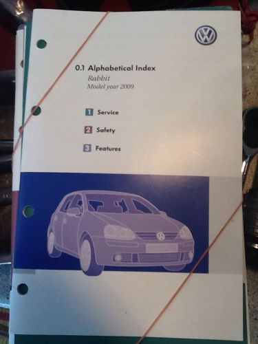 2009 vw rabbit owners manual