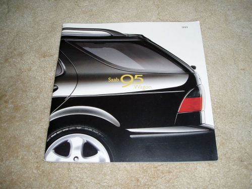 1999 saab 9-5 95 wagon sales brochure deluxe dealer literature