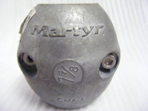 Martyr 194 cmx-4 barrel collar 1 1/8&#034; shaft hull anode boat marine cmx04