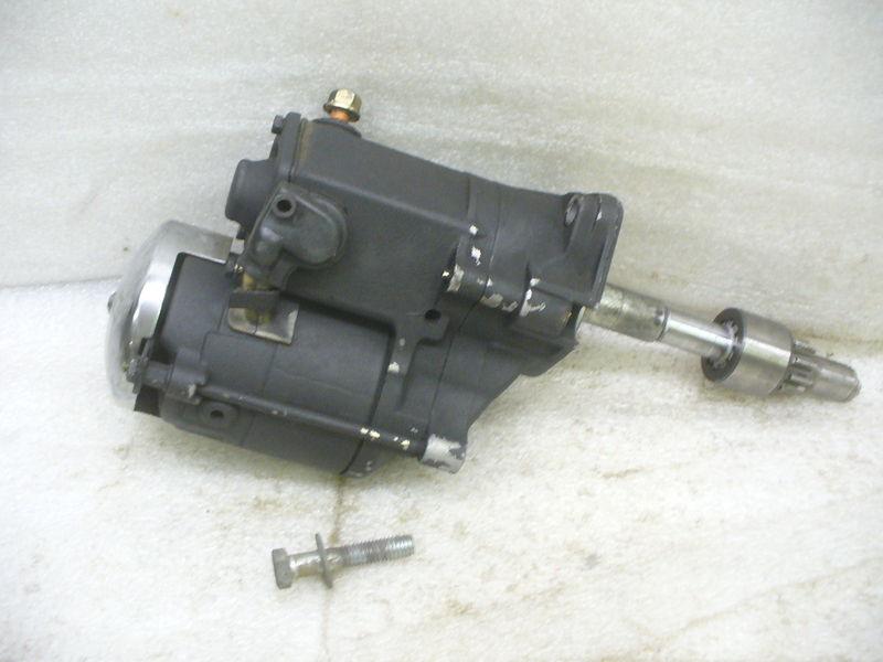 Harley 96-up big twin black starter &  jack shaft.