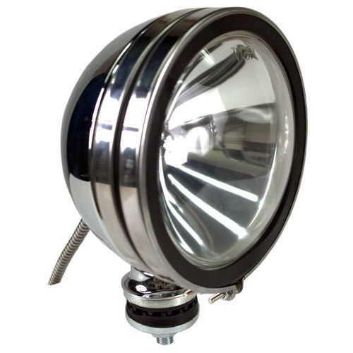 2-6&#034; round halogen tear drop chrome work load spot lights/100 watt/12v-ul103w