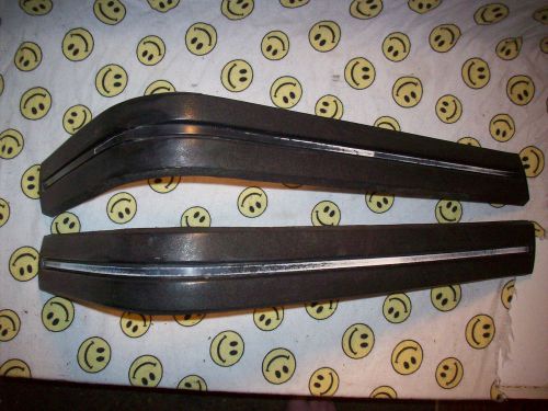 1980-1984 cadillac coupe &amp; sedan deville fwb, rwd front bumper trim moulding r&amp;l