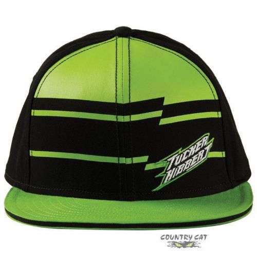 Arctic cat / tucker hibbert apparel - flat brim cap - black &amp; green - 5263-074