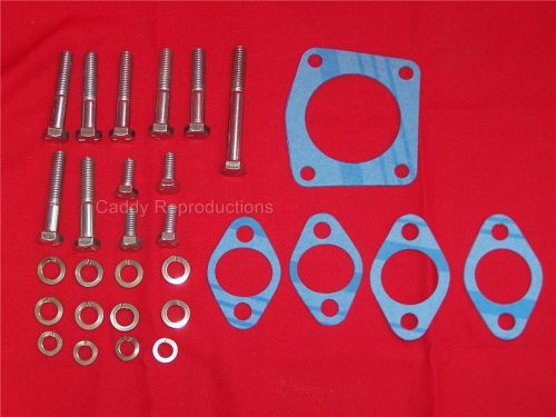 1949 - 1957 cadillac water pump bolts &amp; gasket kit