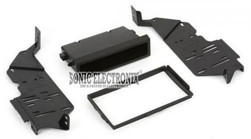 Scosche nn1641b single/double din install kit for 2007-up nissan sentra works