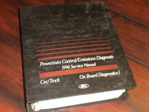 1996 ford truck powertrain control emission diag service manual 5.8l 7.0l 7.5l +