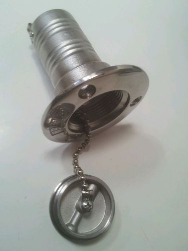 Deckfill diesel stainless steel for 1-1/2 hose