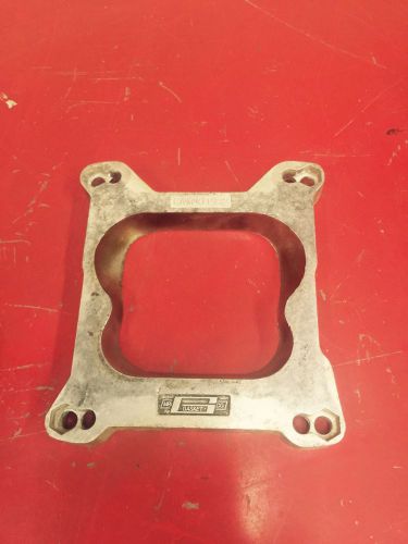 Mr gasket quadra jet adapter plate race drag nhra ihra imca ncra modified