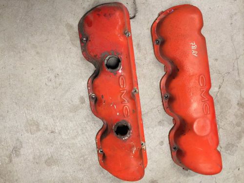 1960-1969 305 351 gmc v-6 valve covers